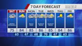 Wet start to the weekend, rain and scattered storms next week
