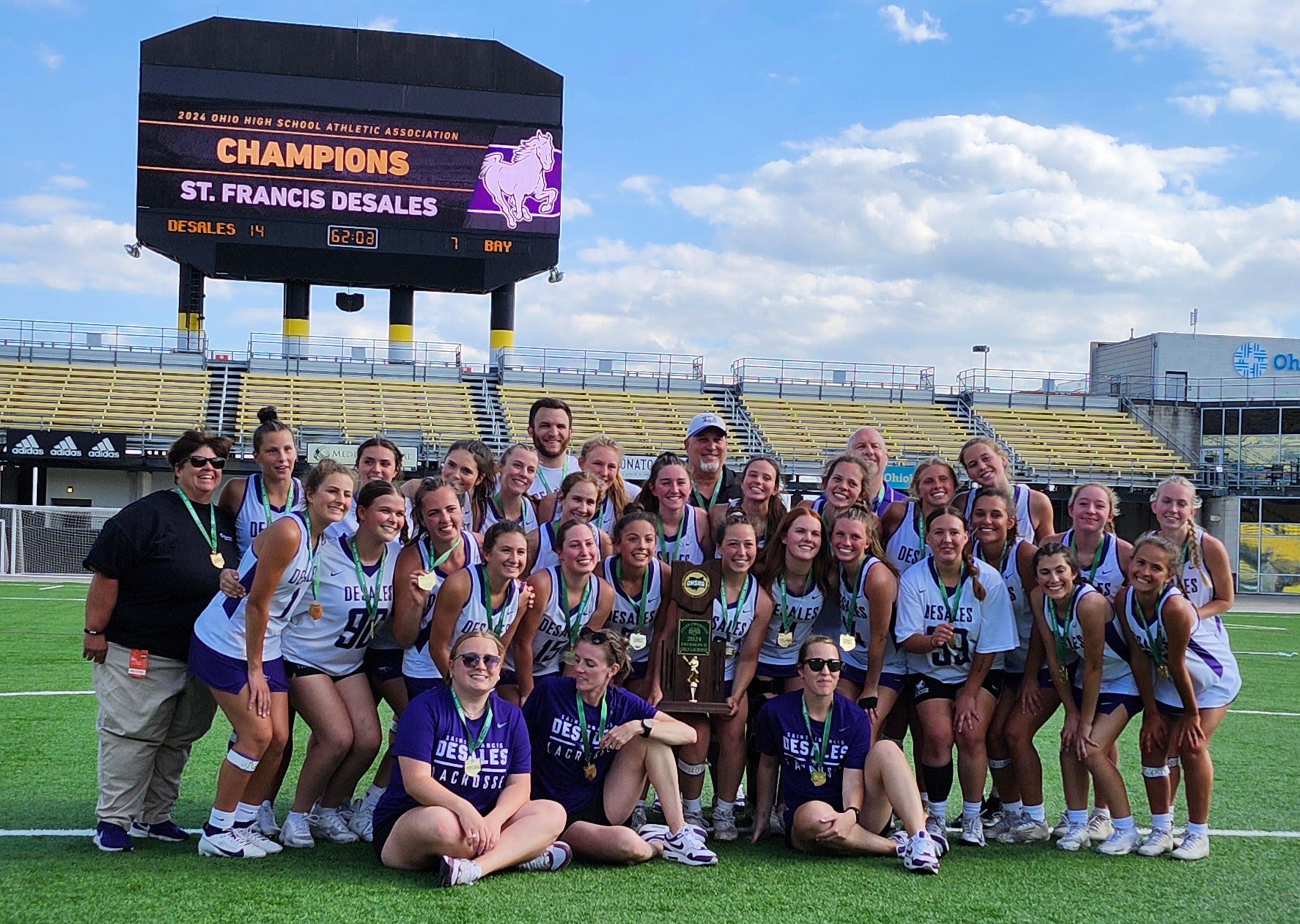 Campbell Heald powers DeSales girls lacrosse to OHSAA Division II state championship