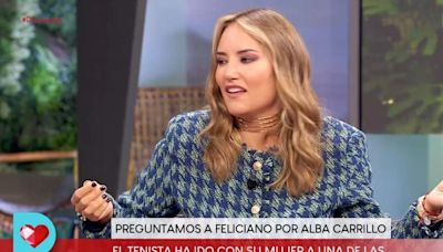 Alba Carrillo vuelve a la carga: la colaboradora reabre la guerra contra Feliciano López