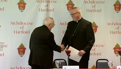 Archbishop of Hartford Leonard Blair retires