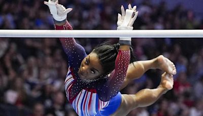 Simone Biles has a shot at history at the Olympics while defending champion Russia stays home