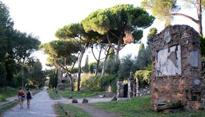 La antigua Vía Apia de Italia es agregada a la Lista del Patrimonio Mundial de la UNESCO