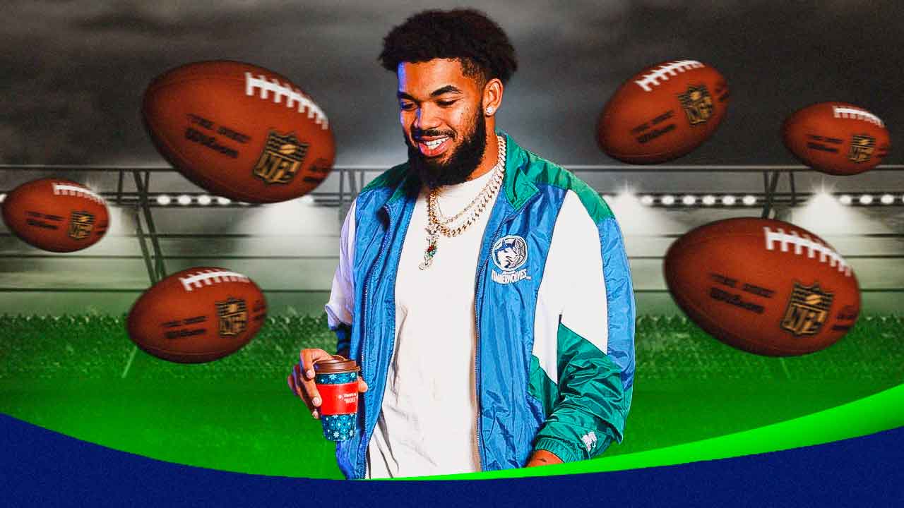 Timberwolves' Karl-Anthony Towns gets real on how he’d handle the jump to the NFL