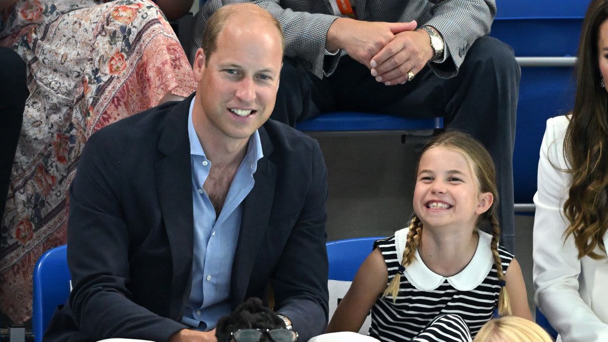 Prince William Reveals Why Princess Charlotte Was Not Excited About Going to School This Week