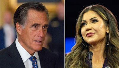 Mitt Romney Scolds Kristi Noem for Shooting Her 14-month-old Puppy