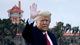 Trump trades courtroom for party retreat in Palm Beach