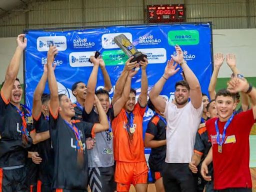 Copa Davi Brandão de Futsal consagra o time Rei Davi de Lago da Pedra como campeão