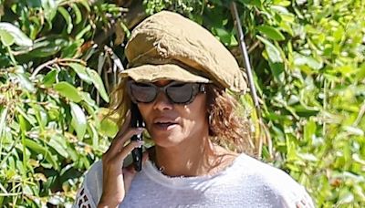 Halle Berry looks tense after exiting upcoming Kim Kardashian-led show