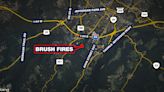 Albemarle firefighters battle over 25 small brush fires across park under construction