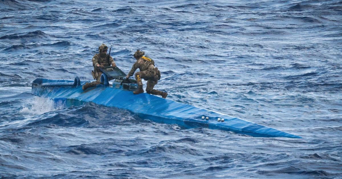 Navy busts ‘narco sub’ filled with $200M of cocaine