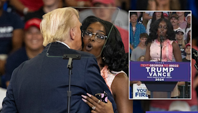 Georgia activist steals the show after being introduced by Trump at Atlanta rally: 'Incredible'