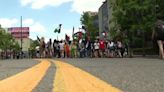 Protesters take to the streets in Ann Arbor following Pro-Palestine encampment removal