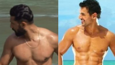 Bad Newz: Vicky Kaushal Recreates John Abraham’s Dostana Pool Shot In BTS Video | Watch - News18