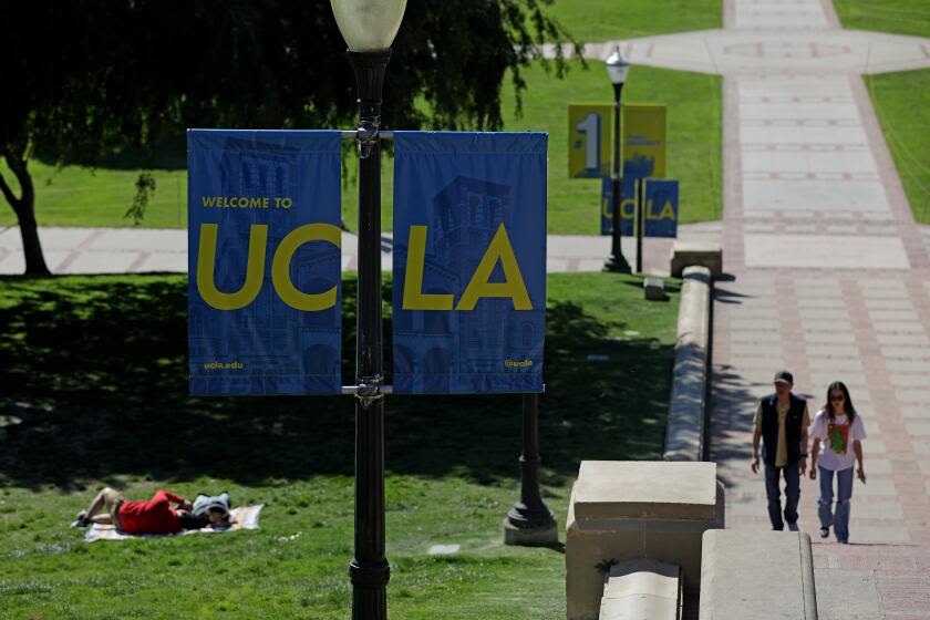 UCLA police name man arrested on suspicion of sexually assaulting student in dorm