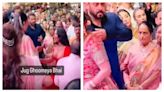 Salman Khan 'caught' staring at Kim Kardashian in unseen Ambani wedding video; fans react: 'What is this behaviour...'