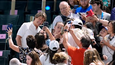 Tom Cruise, more stars attend Simone Biles’ Olympic return