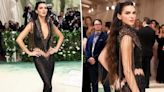 Kendall Jenner gets cheeky on the 2024 Met Gala red carpet in vintage cutout couture