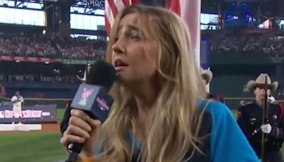 Ingrid Andress fans leap to her DEFENSE after awful national anthem