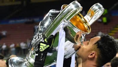 Keylor Navas celebró el triunfo del Real Madrid en la Champions League por una razón muy especial