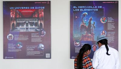 Una exposición visibiliza a las astrónomas para despertar vocaciones en niñas de Ecuador