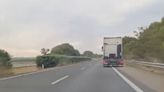 Investigado un camionero que realizaba movimientos extraños en la AP-15 en Valtierra