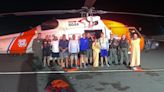 Coast Guard rescues 8 clinging to cooler after boat capsizes off Boca Grande, Florida coast