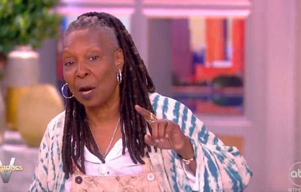 Whoopi Goldberg Makes Rare Friday Appearance On ‘The View’ To Name He Who She Doesn’t Name; Sunny Hostin...