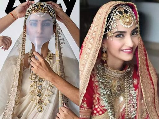 Sonam Kapoor Matha Patti: Sonam Kapoor Ahuja just repeated her wedding matha patti | - Times of India