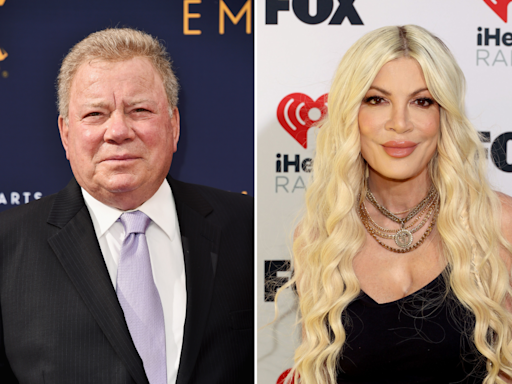 William Shatner's podcast warning to Tori Spelling—"killing yourself"