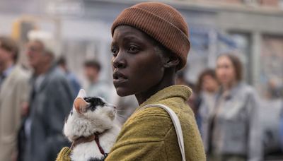 Lupita Nyong'o and her cat could definitely survive in 'A Quiet Place'