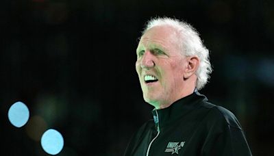 Celtics dedicate Bob Cousy Trophy to Bill Walton after winning Eastern Conference Finals