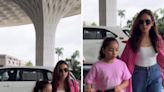 Mira Rajput Jets Off In Style With Kids Misha And Zain For A Summer Vacation - News18