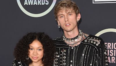 Machine Gun Kelly Shares Rare Look at Dad Life With Daughter Casie