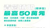 青創補助幫度難關有如及時雨 113年首推「競爭型補助」最高50萬元