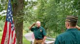 DAR, VFW again honor unknown Revolutionary War soldier at Lackawaxen graveyard