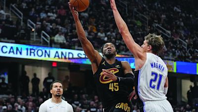 Donovan Mitchell leads Cavaliers past Magic and into second round of NBA playoffs
