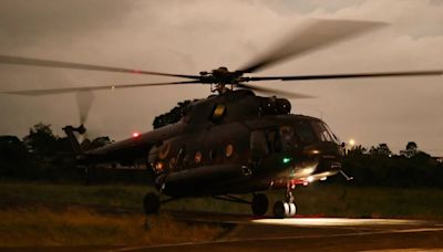 Ocho personas murieron en un accidente de helicóptero del Ejército de Ecuador durante una misión de ayuda en la Amazonía