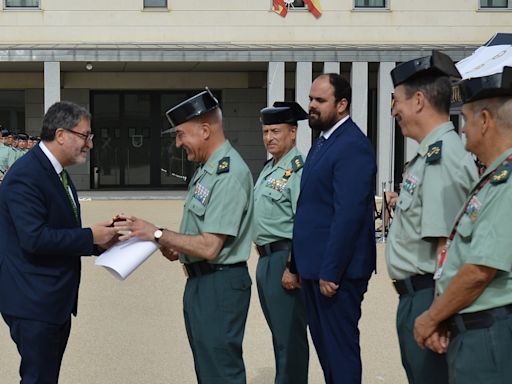 Francisco López, natural de Villahermosa, nombrado Profesor Honorífico de la Guardia Civil