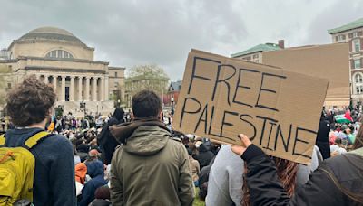 Arrestados universitarios en Nueva York que acamparon en apoyo a Gaza