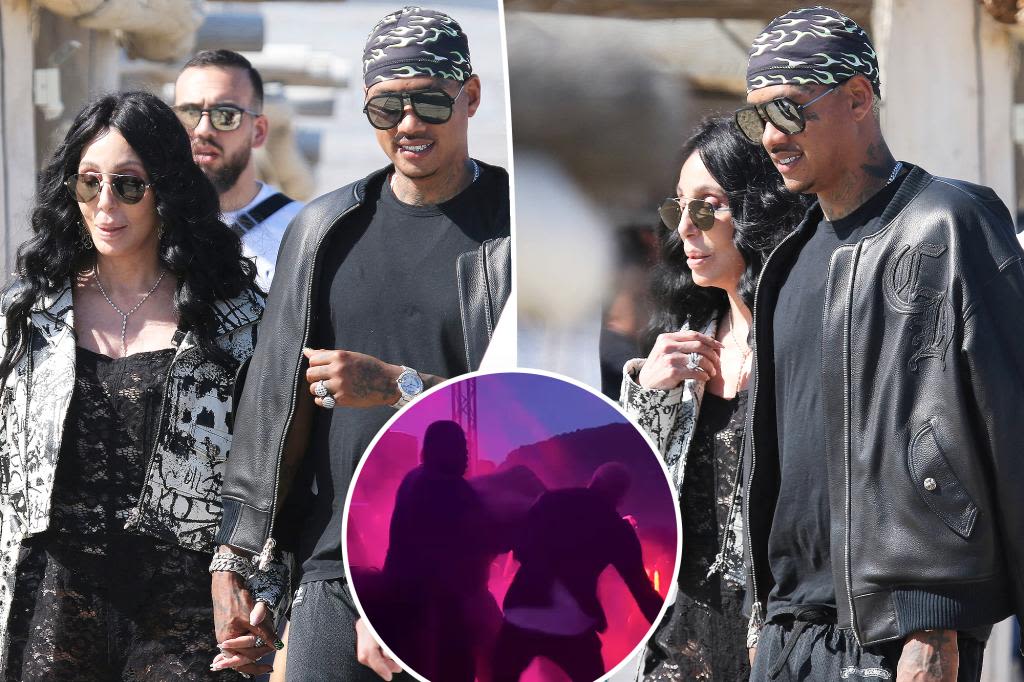 Cher and Alexander ‘AE’ Edwards put on united front, hold hands after his fight with Travis Scott in Cannes