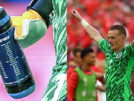 ¡Héroe! Jordan Pickford ataja penal decisivo con ayuda de su botella