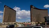 Man spends $200,000 posting offensive messages on the side of Hilton hotel in Las Vegas