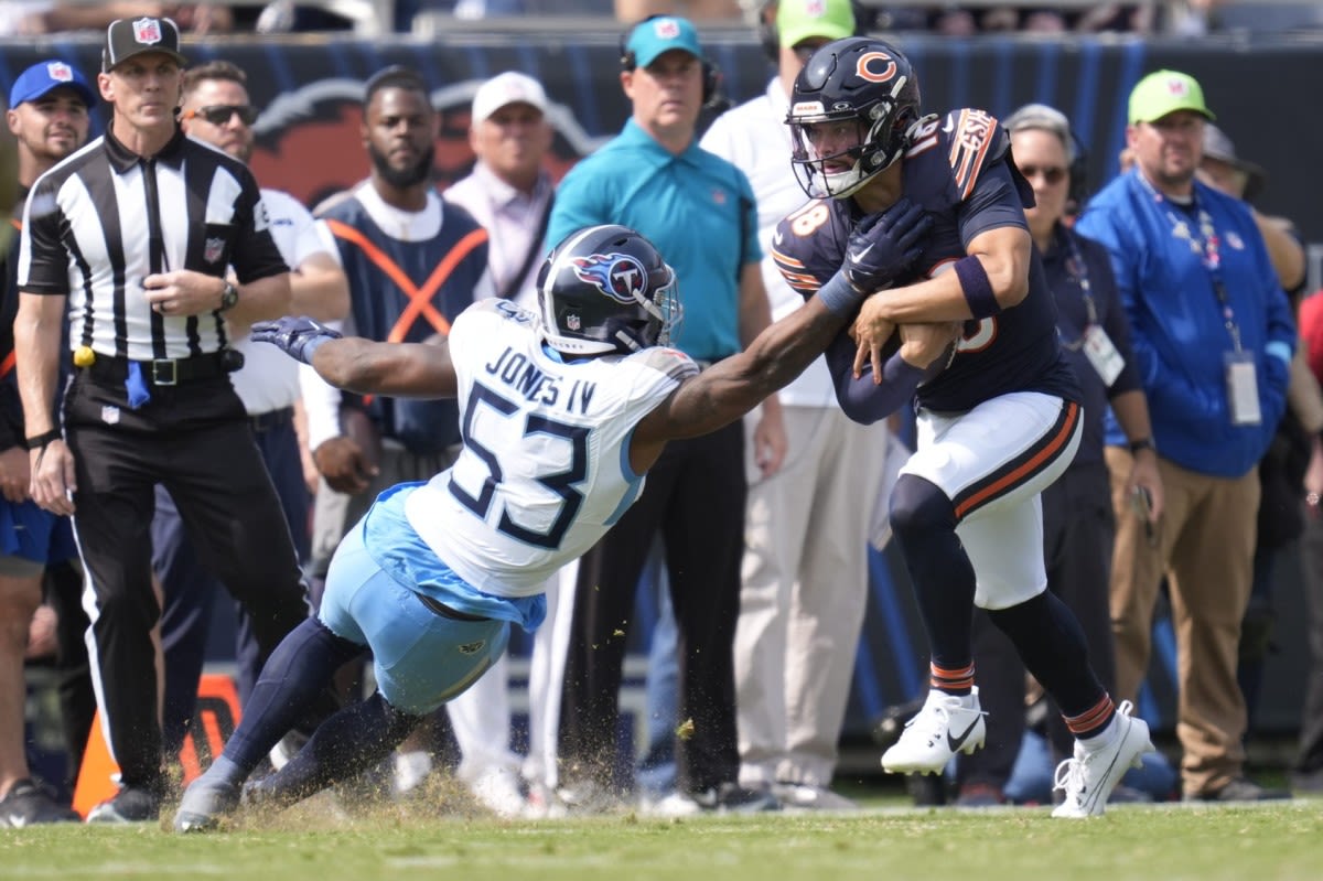 Rams News: Ernest Jones IV Struggles in Titans’ Defeat Against the Bears