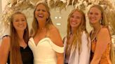 See the Sleek Wedding Dress Christine Brown Almost Wore to Marry Husband David Woolley