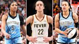 Chicago Sky's Angel Reese Fined by WNBA, Chennedy Carter Foul Upgraded After She Pushed Caitlin Clark