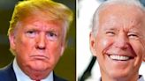 Biden steps up campaign with Trump 'busy' in court