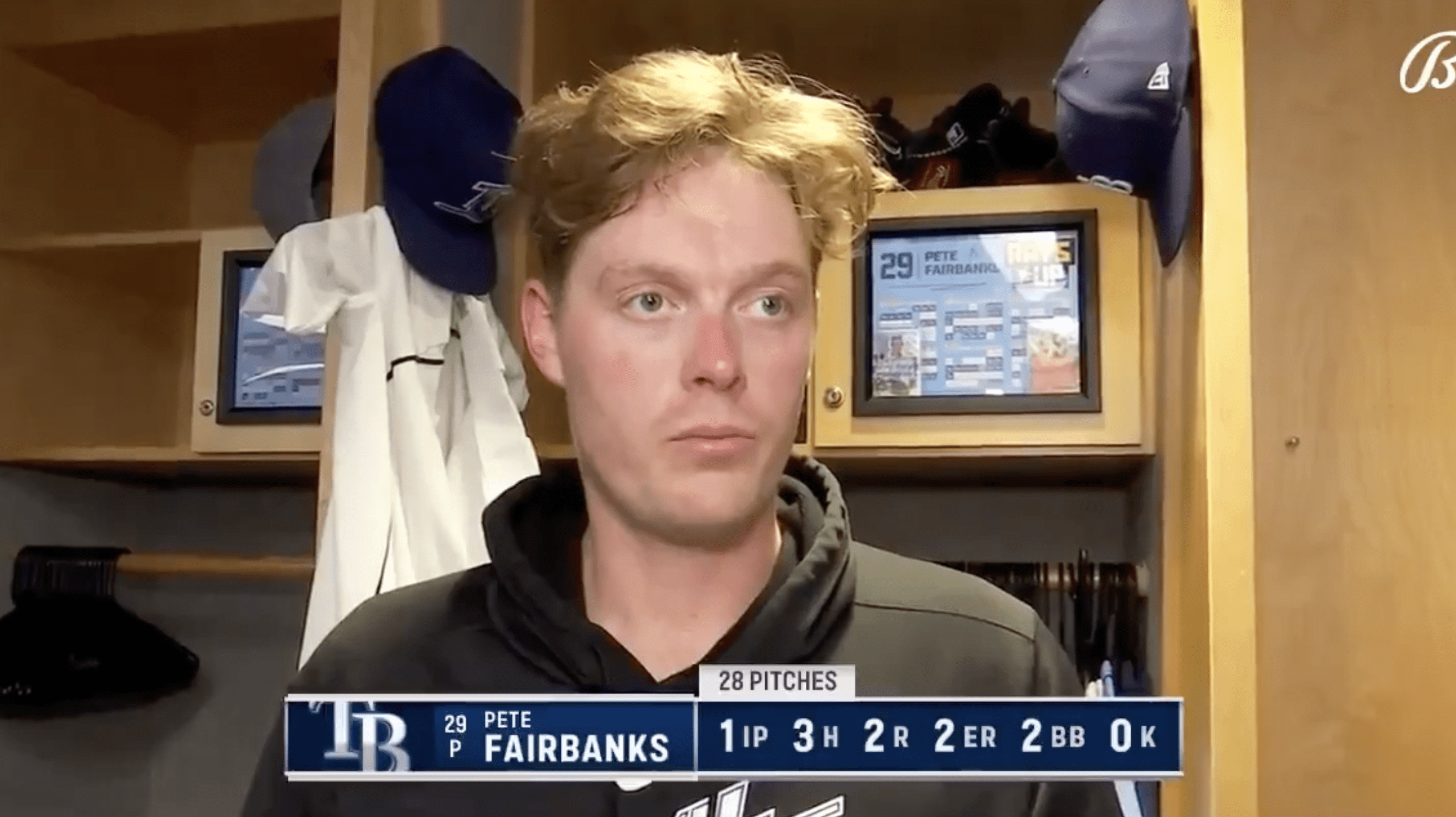 Rays Closer Pete Fairbanks Had Priceless Answer About How Much He ‘Sucked’ in Loss to Angels