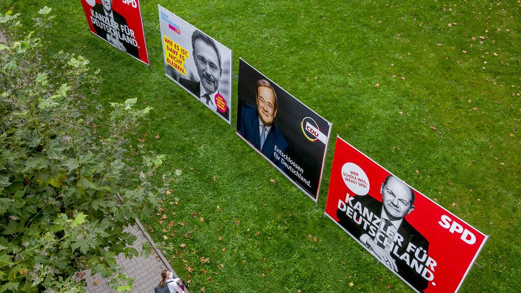 EU elections: Christian Democrats lead German polls while far right pulls into second place