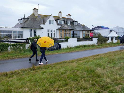 A house with best views of British Open is up for sale. It's in the middle of the Royal Troon course