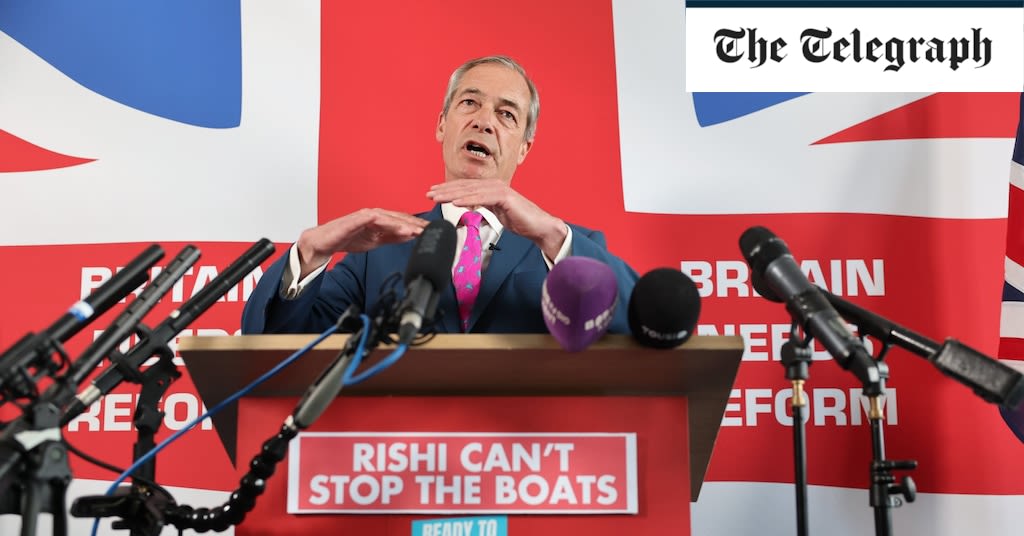 Record migration brings male-only sectarian politics to Britain, Farage warns